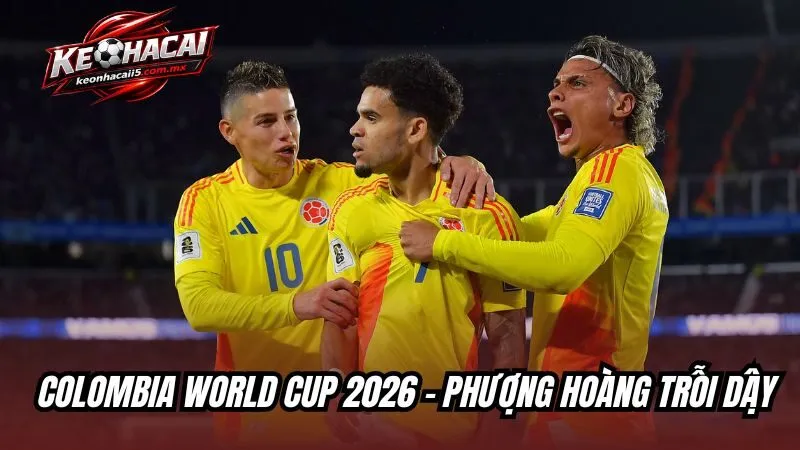 Colombia tại World Cup 2026 - Phượng hoàng trỗi dậy